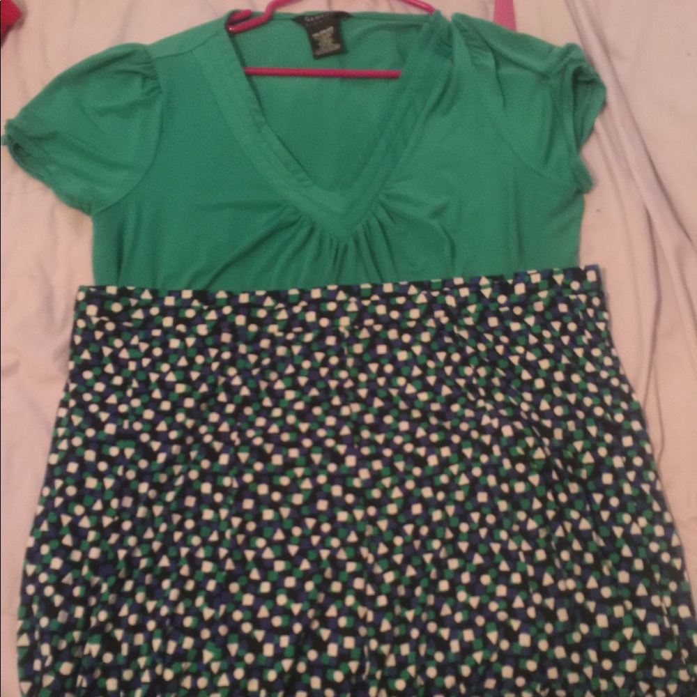 Church skirt outfit.